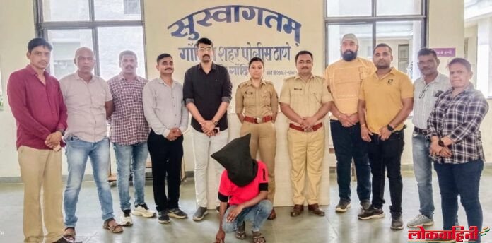 gondia murder aaropi arrest.