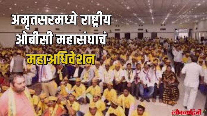 अमृतसरमध्ये राष्ट्रीय ओबीसी महासंघाचं महाअधिवेशन