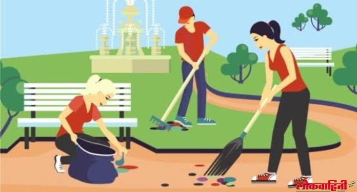 चंद्रपूर जिल्ह्यात “स्वच्छ माझे अंगण” अभियान चंद्रपूर जिल्ह्यात “स्वच्छ माझे अंगण” अभियान