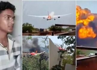 अहमदाबाद विमानाचा व्हिडिओ शूट करणारा आर्यन पोलिसांच्या ताब्यात अहमदाबाद विमानाचा व्हिडिओ शूट करणारा आर्यन पोलिसांच्या ताब्यात