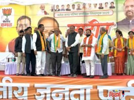 ⭕🙏 वरोरा-भद्रावती मध्ये भाजपाची जाहीर सभा उत्साहात पार 🙏⭕