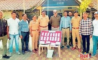 मोबाईल शॉपी फोडून लाखोचा माल लंपास, वरोरा पोलिसांचा धडाका दोन आरोपी गजआड