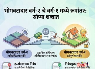 ⭕🙏 भोगवटादार वर्ग 2 ते वर्ग 1 रूपांतरण जमीनदाराकानसाठी महात्त्वाची माहिती 🙏⭕