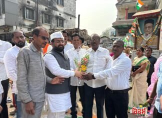 ⭕🙏 वरोऱ्यात वीर सावरकर चौकात देशभक्तीचा जाज्वल्य हुंकार ऑटो चालक-मालक व पान टपरी संघटनेतर्फे प्रजासत्ताक दिन दिमाखात साजरा 🙏⭕