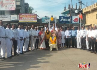 वरोरा येथे सम्राट अशोक आणि भगवान महावीर जयंती उत्साहात साजरी
