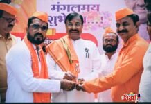 आ. सुधीर मुनगंटीवार यांचा चंद्रपूरच्या सर्वांगीण विकासासाठी ठाम संकल्प गुढीपाडव्याच्या शुभमुहूर्तावर विकास, पर्यावरण संवर्धन व राष्ट्रभावनेचा आ.मुनगंटीवार यांचा दृढ संदेश ‘वंदे मातरम’चा संकल्प, सामाजिक समरसता व सांस्कृतिक अभिमानाचा आ. मुनगंटीवार यांचा जागर