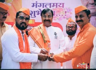 आ. सुधीर मुनगंटीवार यांचा चंद्रपूरच्या सर्वांगीण विकासासाठी ठाम संकल्प गुढीपाडव्याच्या शुभमुहूर्तावर विकास, पर्यावरण संवर्धन व राष्ट्रभावनेचा आ.मुनगंटीवार यांचा दृढ संदेश ‘वंदे मातरम’चा संकल्प, सामाजिक समरसता व सांस्कृतिक अभिमानाचा आ. मुनगंटीवार यांचा जागर