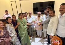 рд╡рд░реЛрд░рд╛ рдпреЗрдереЗ рднрд╛рд░рддреАрдп рдЬрдирддрд╛ рдкрд╛рд░реНрдЯреАрдЪрд╛ рд╕реНрдерд╛рдкрдирд╛ рджрд┐рд╡рд╕ рдореЛрдареНрдпрд╛ рдЙрддреНрд╕рд╛рд╣рд╛рдд рд╕рд╛рдЬрд░рд╛; рдХрд╛рд░реНрдпрдХрд░реНрддреНрдпрд╛рдВрдЪрд╛ рдореЛрдард╛ рд╕рд╣рднрд╛рдЧ