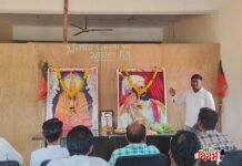 खांबाडा येथे भारतीय जनता पार्टीचा स्थापना दिवस उत्साहात संपन्न; ज्येष्ठ कार्यकर्त्यांचा यथोचित सन्मान