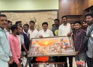 वणीतील जिओ मार्ट रायडर्सनी मानधनात वाढ मिळवून दिल्याबद्दल मानले राजु उंबरकरांचे आभार