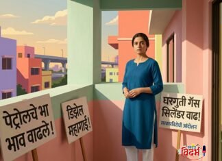जनतेच्या खिशावर सरकारचा दरोडा! पेट्रोल, डिझेल आणि गॅस दरवाढीने महागाईचा भडका.