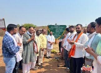 भद्रावती येथील प्राचीन भवानी माता मंदिर परिसराच्या सौंदर्यीकरण कामाचा भूमिपूजन सोहळा आमदार करणदादा देवतळे यांच्या हस्ते उत्साहात संपन्न!