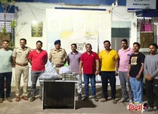 नागपूर ग्रामीण पोलिसांची मोठी कारवाई: आंतरराज्य अमली पदार्थ तस्करी करणाऱ्या टोळीचा पर्दाफाश, १ कोटी ९२ लाखांहून अधिकचा मुद्देमाल जप्त.