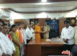 चंद्रपूर जिल्ह्याचा क्राईम ग्राफ रोखा! भाजपचे नवनियुक्त पोलीस अधीक्षकांना ९ कलमी ‘अल्टिमेटम’,कोळसा माफिया, रेती तस्करी आणि अवैध धंद्यांवर सर्जिकल स्ट्राईक करण्याची मागणी; भाजप जिल्हा शाखेचे आक्रमक निवेदन.