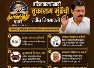 हॉटेल व्यावसायिकांनो सावधान! तुकाराम मुंडेंच्या ‘नव्या नियमावली’चा दणका; नियम मोडल्यास होणार कारवाई!