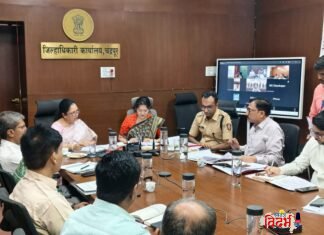 निवडणूक निरीक्षकांकडून पूर्व तयारीचा आढावा वर्धा – चंद्रपूर – गडचिरोली स्थानिक प्राधिकारी मतदारसंघ निवडणूक