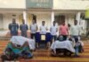 चंद्रपुरात पोलिसांचा दणका: बाबू पेठेत जुगार अड्ड्यावर धाड, १० जणांना अटक