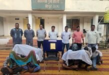 चंद्रपुरात पोलिसांचा दणका: बाबू पेठेत जुगार अड्ड्यावर धाड, १० जणांना अटक