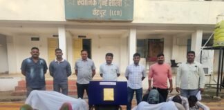 चंद्रपुरात पोलिसांचा दणका: बाबू पेठेत जुगार अड्ड्यावर धाड, १० जणांना अटक