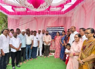 वरोऱ्याच्या विकासाचा नवा अध्याय! विद्यानगरीत साकारणार ‘नमो उद्यान’; आमदार देवतळे आणि खासदार धानोरकर यांच्या उपस्थितीत दणक्यात भूमिपूजन