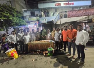 भद्रावतीत सामाजिक सलोख्याचा ‘शिव’मय संदेश; मोहरम ताजिया निमित्त शिवसेना परिवार व शहर विकास आघाडीतर्फे सरबत वाटप !