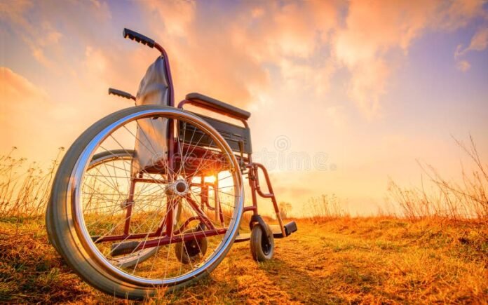 empty-wheelchair-meadow-sunset-miracle-concept-healed-person-raised-went-away-67846326