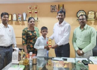 प्रतिकूल परिस्थितीवर मात करत विश्वास झाडेची नवोदयसाठी निवड