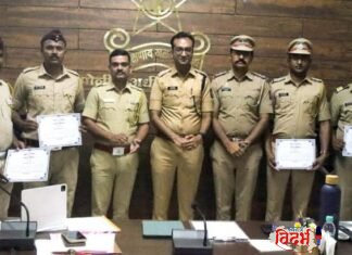 चोरट्यांच्या टोळीला सळो की पळो करून सोडणाऱ्या ‘वरोरा डीबी’ पथकाचा गौरव; ‘उत्कृष्ट गुन्हा उकल २०२६’ पुरस्काराने सन्मानित!