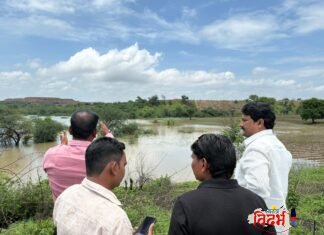 वणी तालुक्यात पुराचा हाहाकार! शेतीचे अतोनात नुकसान; ‘वेकोली(WCL)’वर गुन्हे दाखल करण्याची मनसेची मागणी.