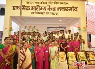नवरगाव येथे अत्याधुनिक प्राथमिक आरोग्य केंद्राच्या नवीन इमारतीचे लोकार्पण.वेदनाग्रस्तांच्या सेवेतच ईश्वरीय सेवेचा परमोच्च आनंद – विधिमंडळ पक्षनेते आ. विजय वडेट्टीवार