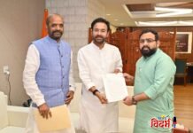 केंद्रीय कोळसा मंत्र्यांसमवेत आमदार करणदादा देवतळे यांची महत्त्वपूर्ण भेट; प्रकल्पग्रस्त व स्थानिकांच्या प्रश्नांवर आक्रमक चर्चा