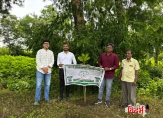 Youth Socialgram Foundation चा ५ वा वर्धापन दिन उत्साहात संपन्न; आनंदवन येथे वृक्षारोपण व फळवाटप.