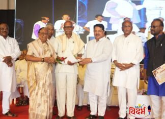 ज्येष्ठांचा सन्मान म्हणजे त्यांच्या योगदानाप्रती कृतज्ञता व्यक्त करण्याची संधी : आ. विजय वडेट्टीवार ब्रम्हपुरीचा महाराजा गणेशोत्सवात ज्येष्ठ नागरिक सत्कार सोहळा