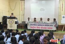 आनंद निकेतन महाविद्यालयात NSS स्थापना दिवस उत्साहात साजरा.