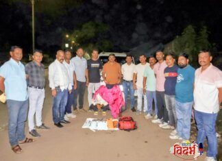 चंद्रपुरात स्थानिक गुन्हे शाखेची धडक कारवाई; ओडिसातून आणलेला ५ लाखांहून अधिकचा गांजा जप्त.