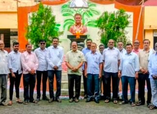लोकनेते स्व. दादासाहेब देवतळे यांच्या ४० व्या स्मृतीदिनानिमित्त वरोऱ्यात विविध कार्यक्रम संपन्न; मान्यवरांच्या उपस्थितीत विनम्र अभिवादन