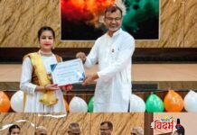 बारा वर्षांच्या देवयानी दानवचा अनोखा विक्रम डोळ्यांवर पट्टी बांधून 84 सेकंदांत केले 48 गुणाकार वंडर किड ऑफ द वर्ल्ड’ पुरस्कारानेही झाला सन्मान