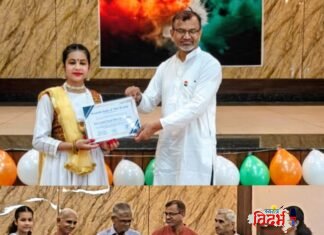 बारा वर्षांच्या देवयानी दानवचा अनोखा विक्रम डोळ्यांवर पट्टी बांधून 84 सेकंदांत केले 48 गुणाकार वंडर किड ऑफ द वर्ल्ड’ पुरस्कारानेही झाला सन्मान